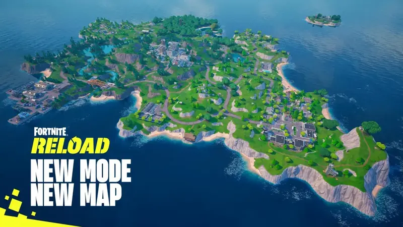 New Fortnite Mode map